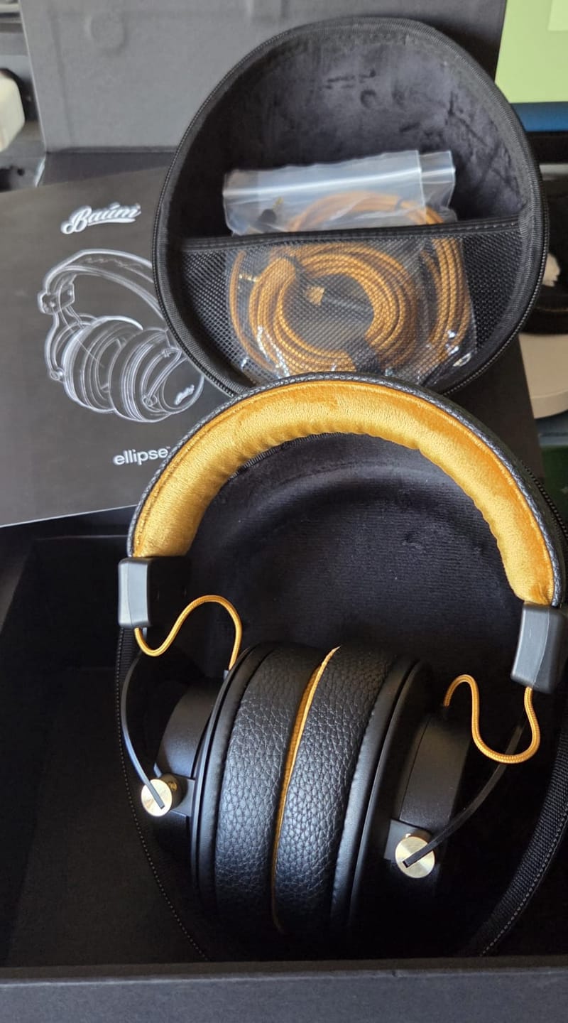 Customer photo review of ellipse studio headphones
