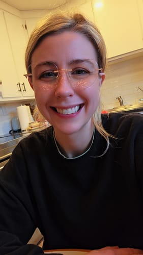 Customer photo review of Lovie Eyeglasses