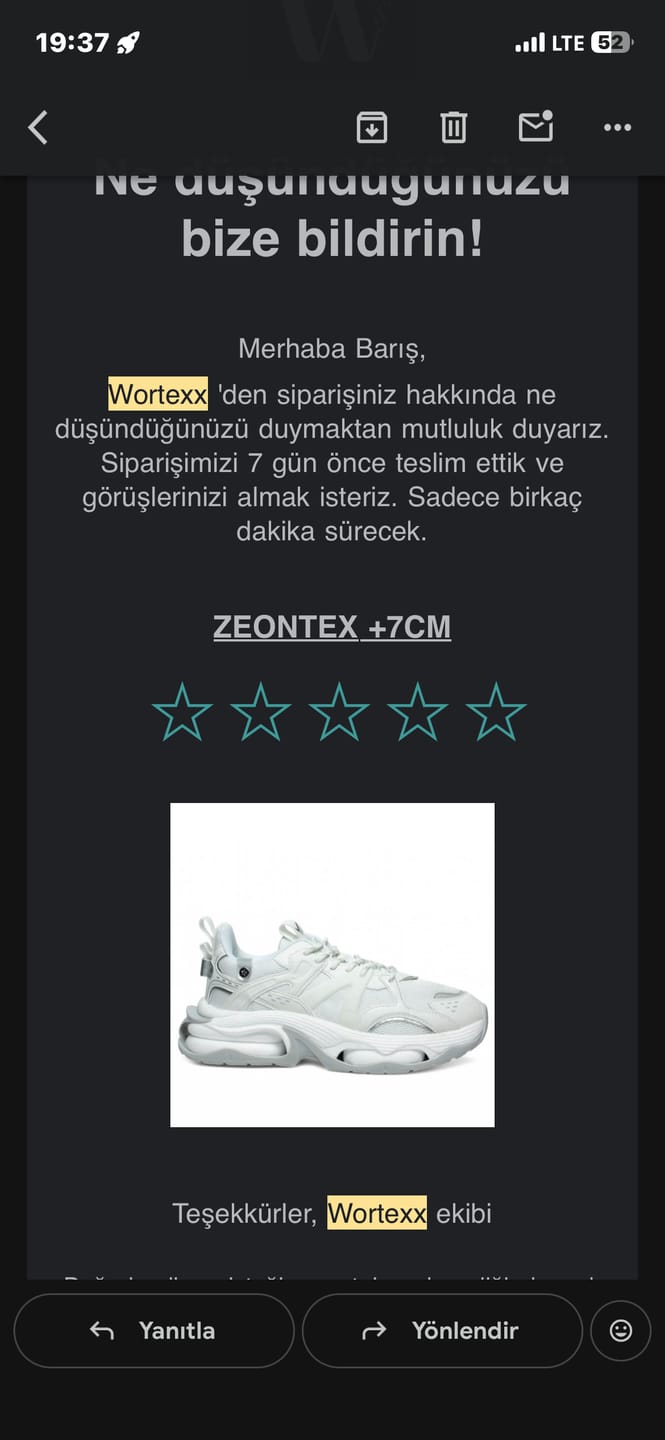 Customer photo review of ALFREDO +7CM