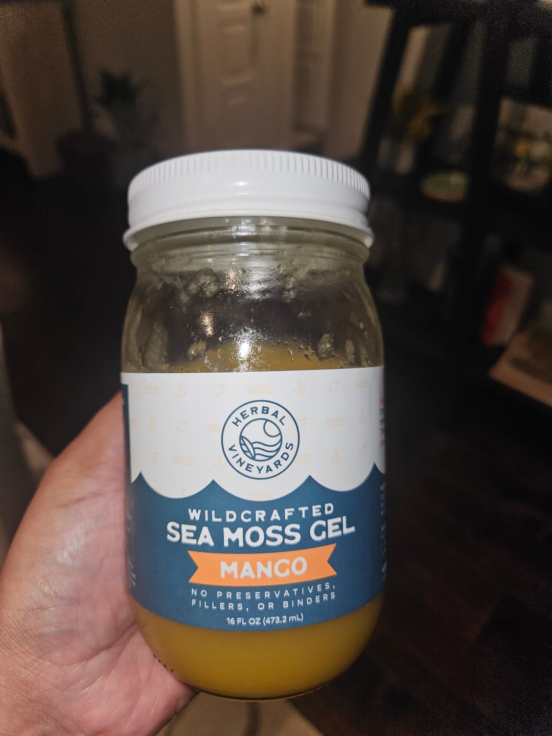 Customer photo review of EXCLUSIVE MANGO SEA MOSS GEL