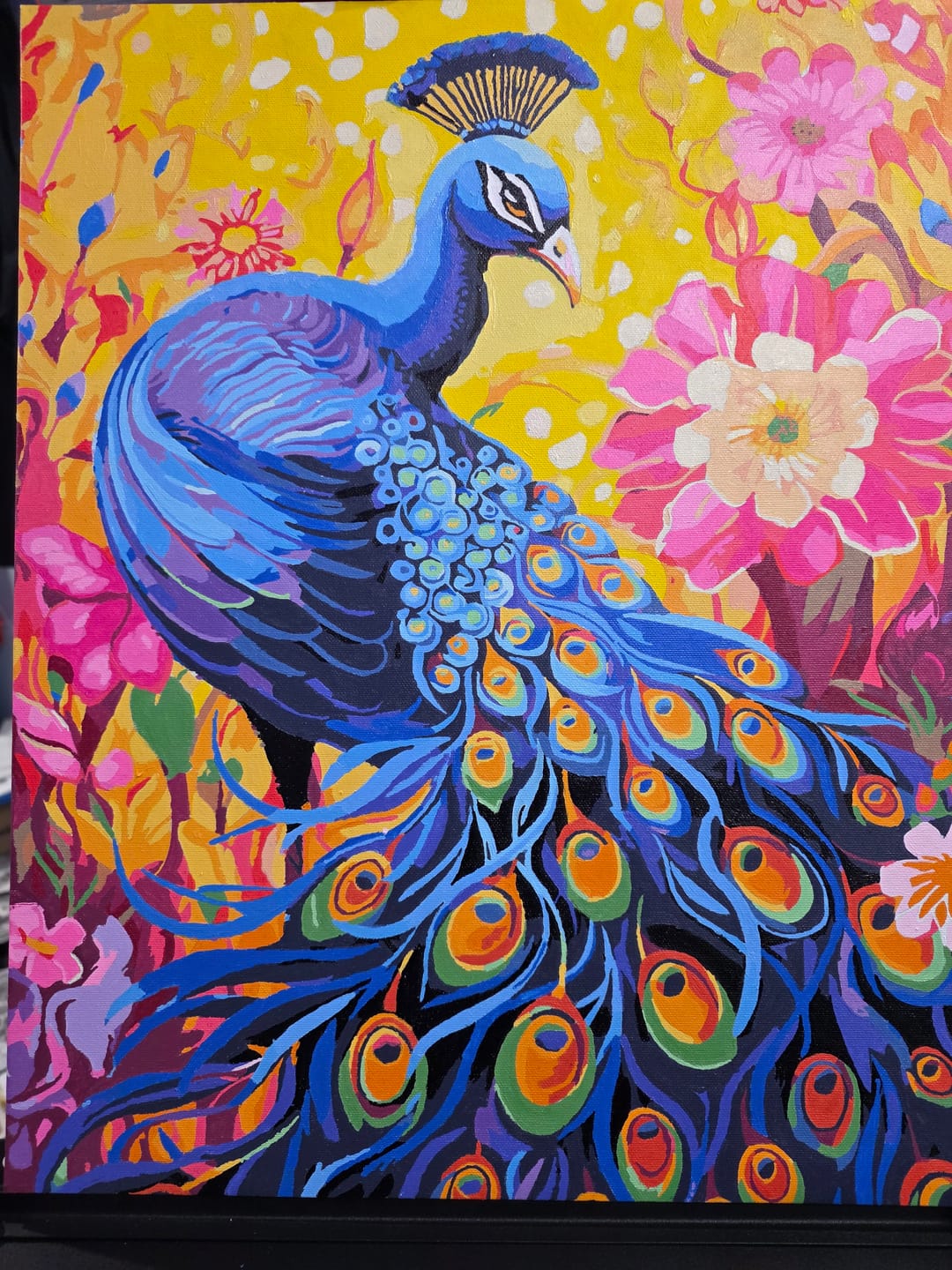Customer photo review of Peacock's Floral Glory