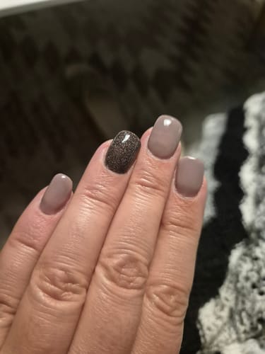 Customer photo review of Mocha Delight Dipping Powder