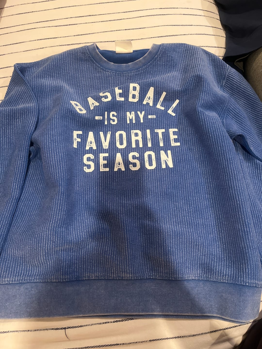 Customer photo review of Baseball Is My Favorite Season