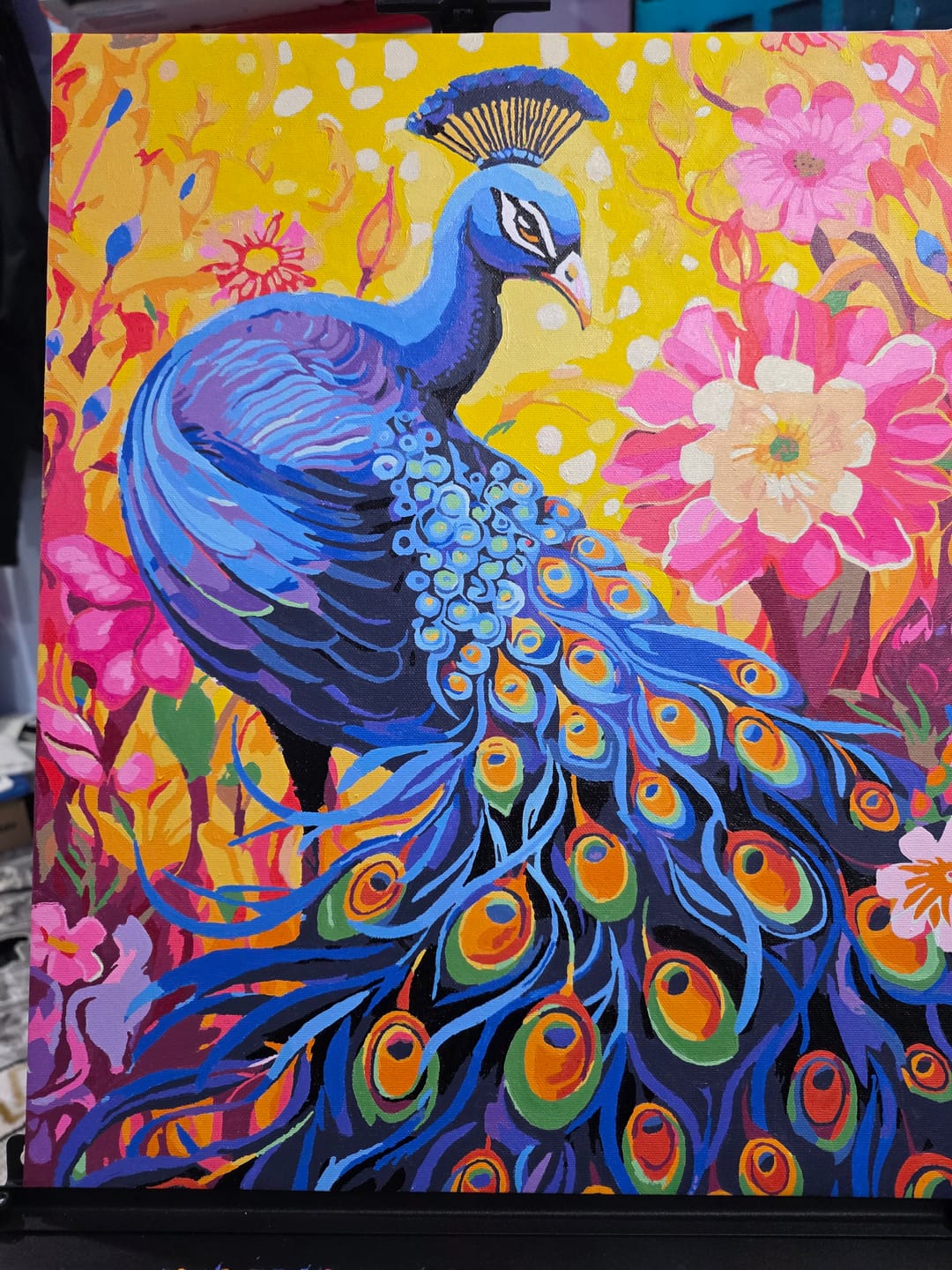 Customer photo review of Peacock's Floral Glory