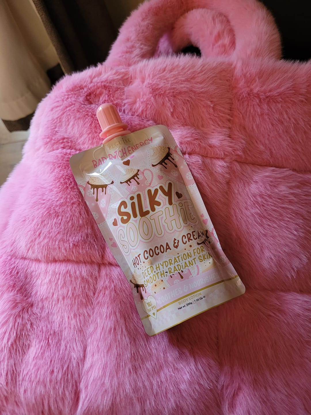 Revue photo client de la lotion pour le corps Silky Soothie de P.Louise