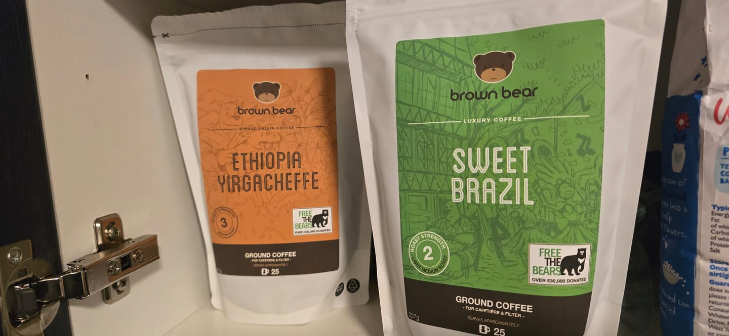 Customer photo review of Breakfast Coffee Bundle | Brown Bear