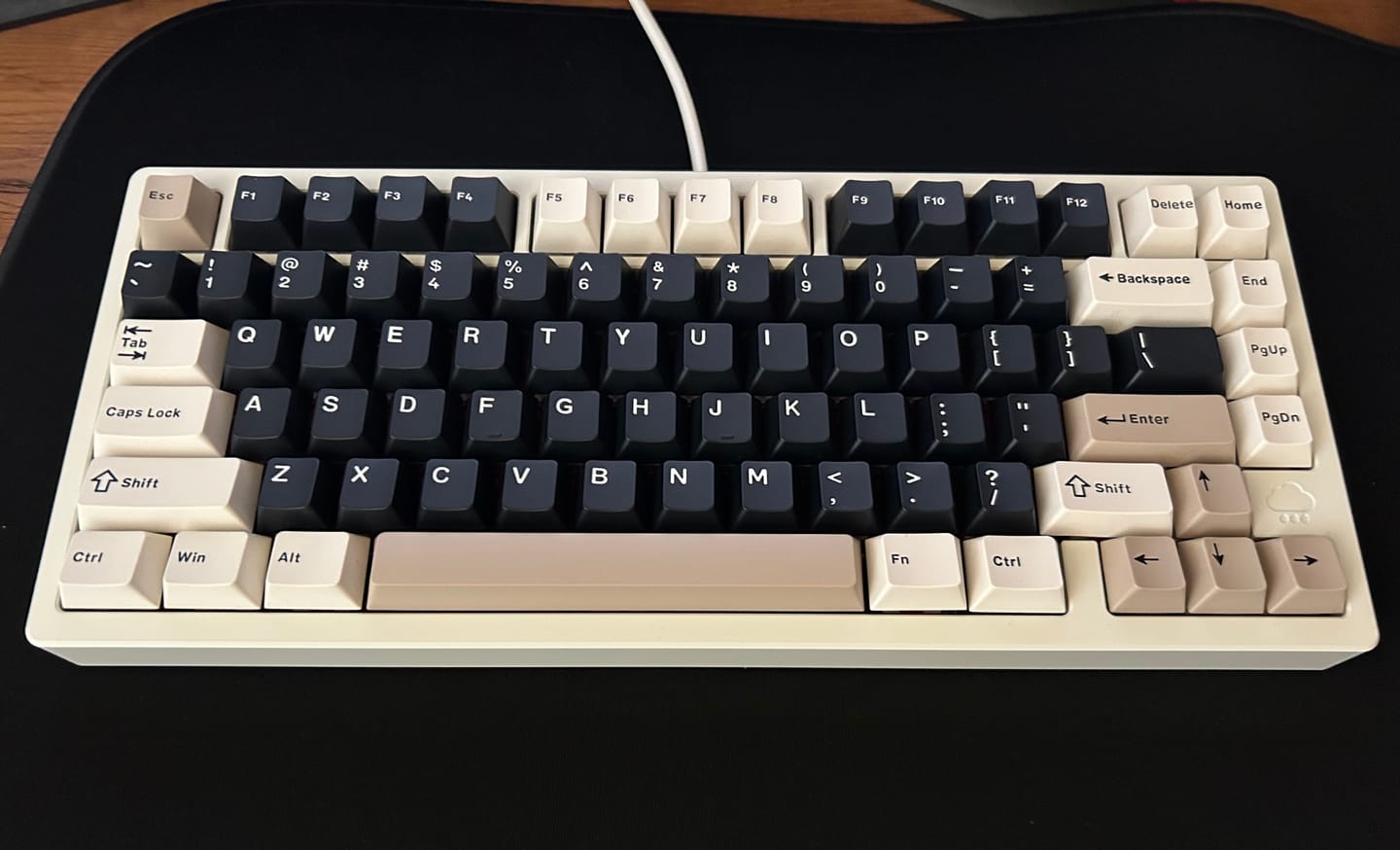 Customer photo review of WOBKEY Rainy 75 Alüminyum Mekanik Klavye