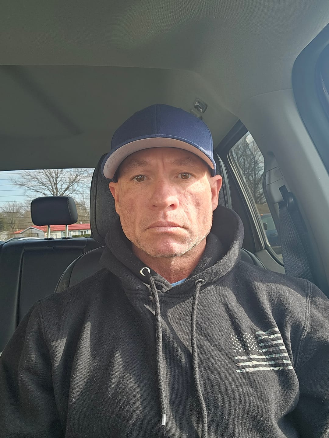 Customer photo review of Camouflage Flag Hoodie