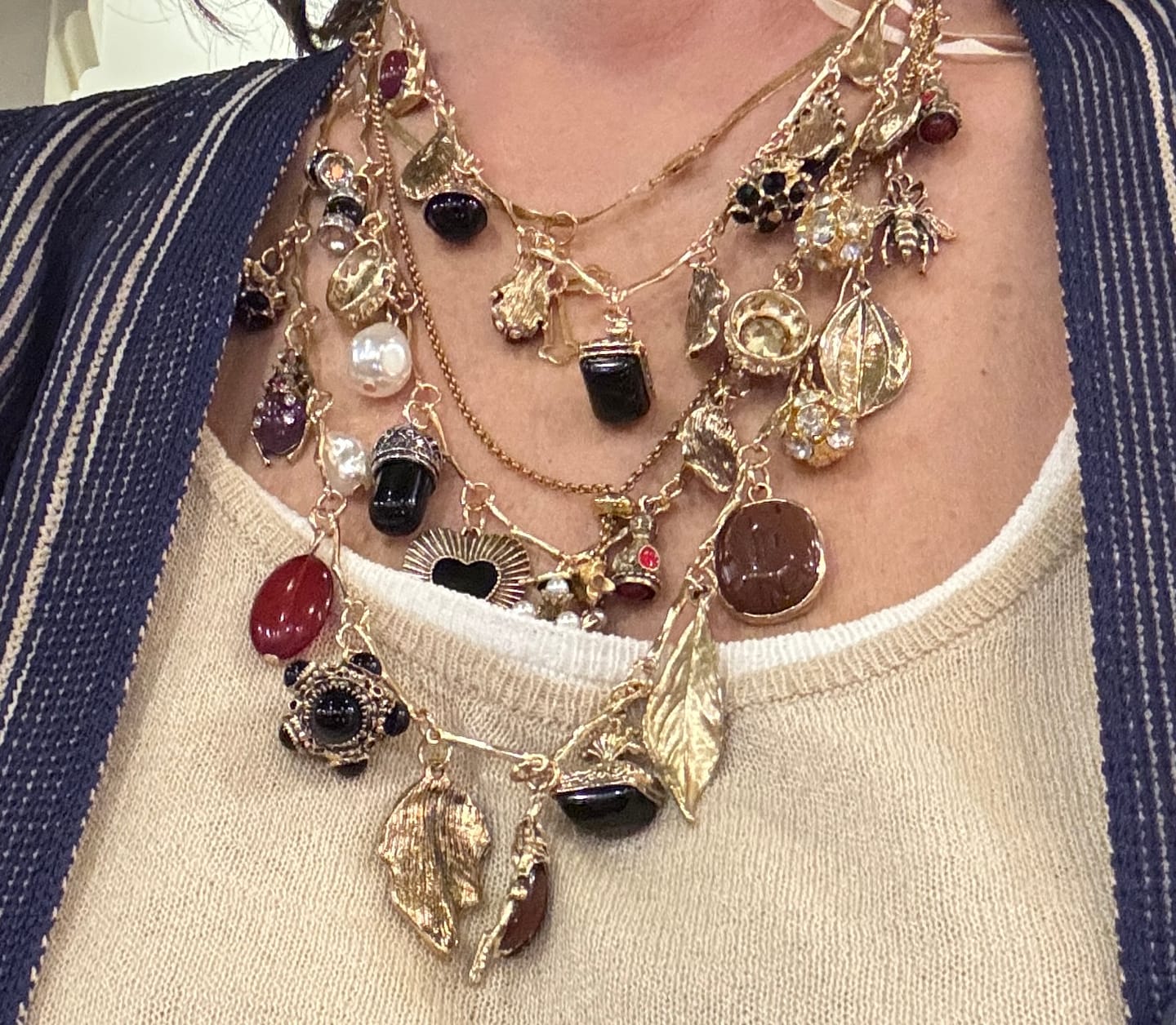 Customer photo review of Eternal Relics Necklace