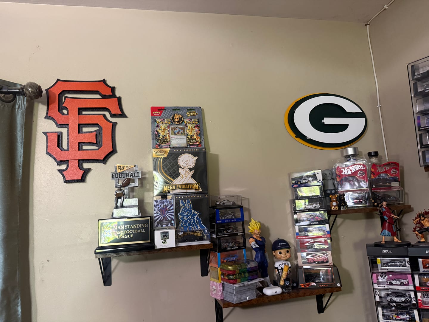 Customer photo review of Green Bay Packers "G" 3D Vintage Metal Wall Art
