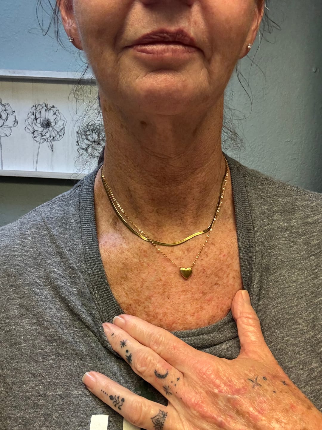 Customer photo review of Chelsea Herringbone Necklace (Bundle)