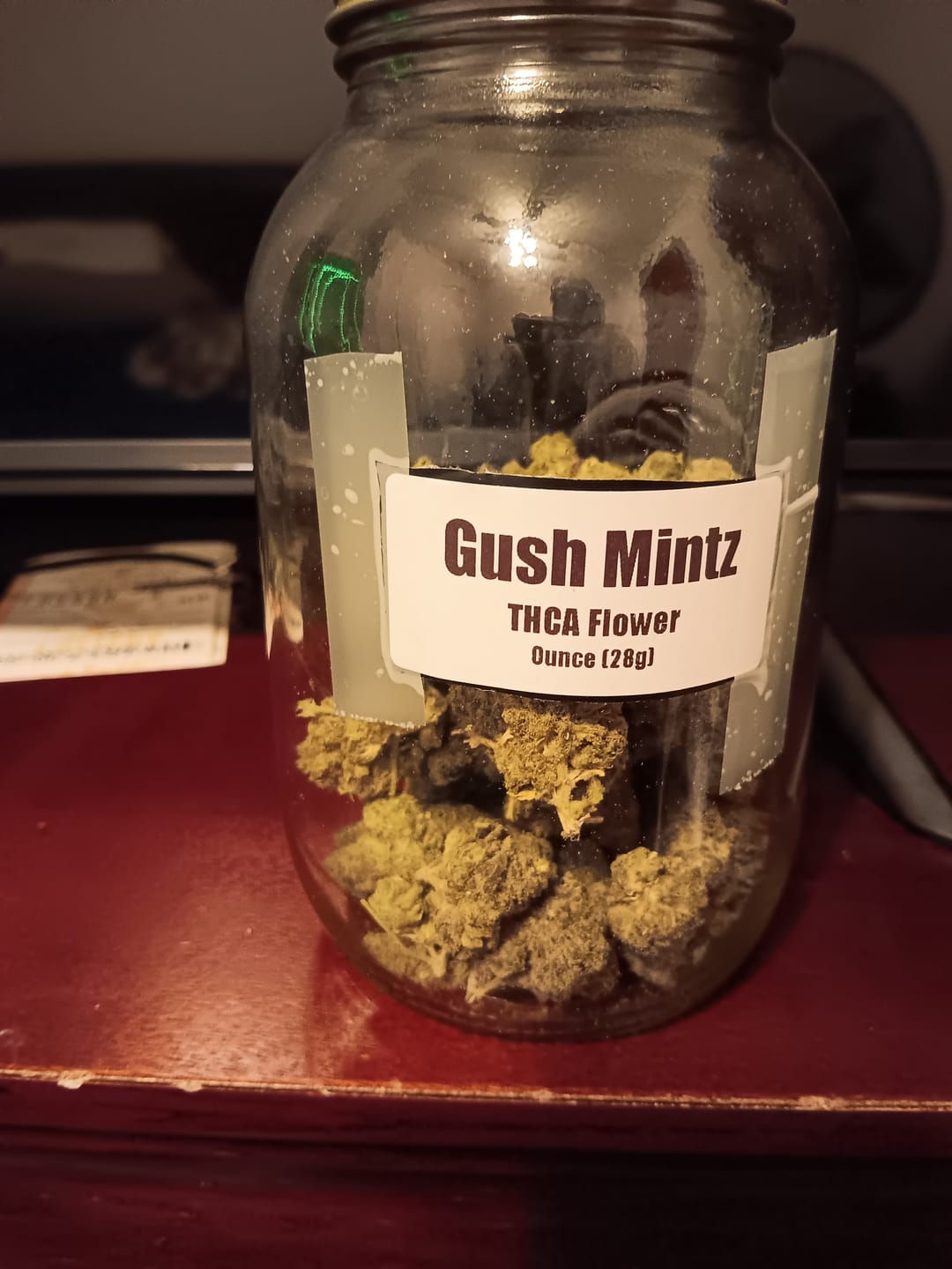 Customer photo review of Gush Mintz THCA Flower