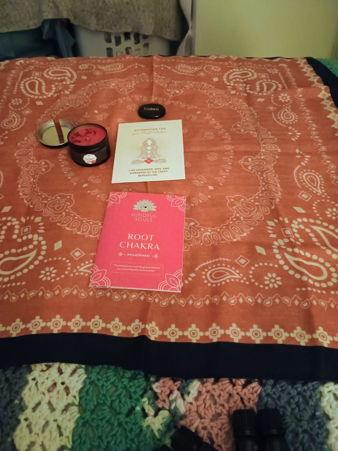 Customer photo review of Chakra Subscription Box