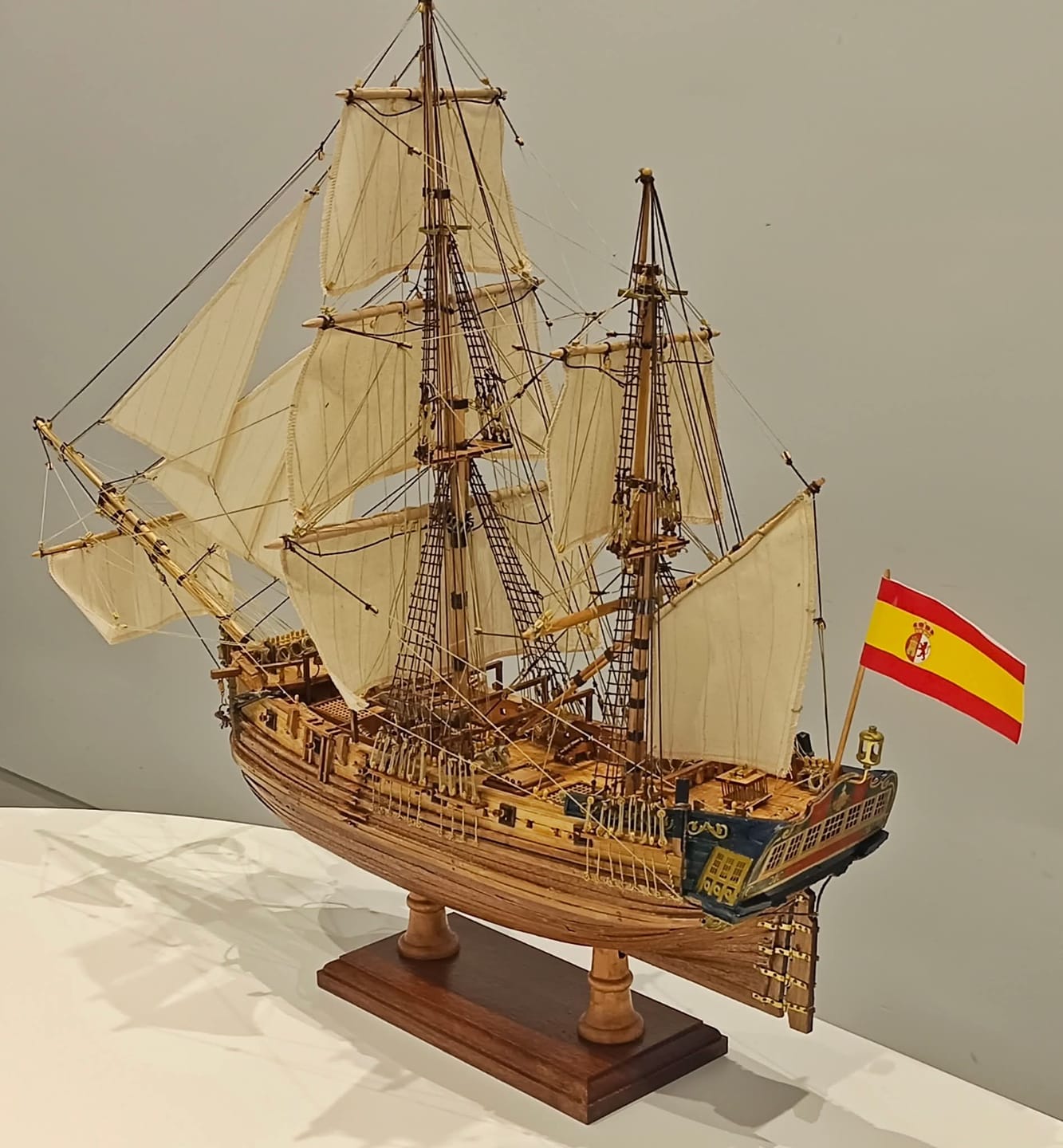 Customer photo review of Maqueta Barco La Candelaria