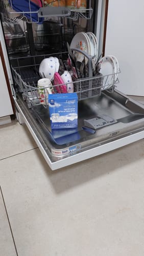 Customer photo review of דפי ניקוי למדיח
