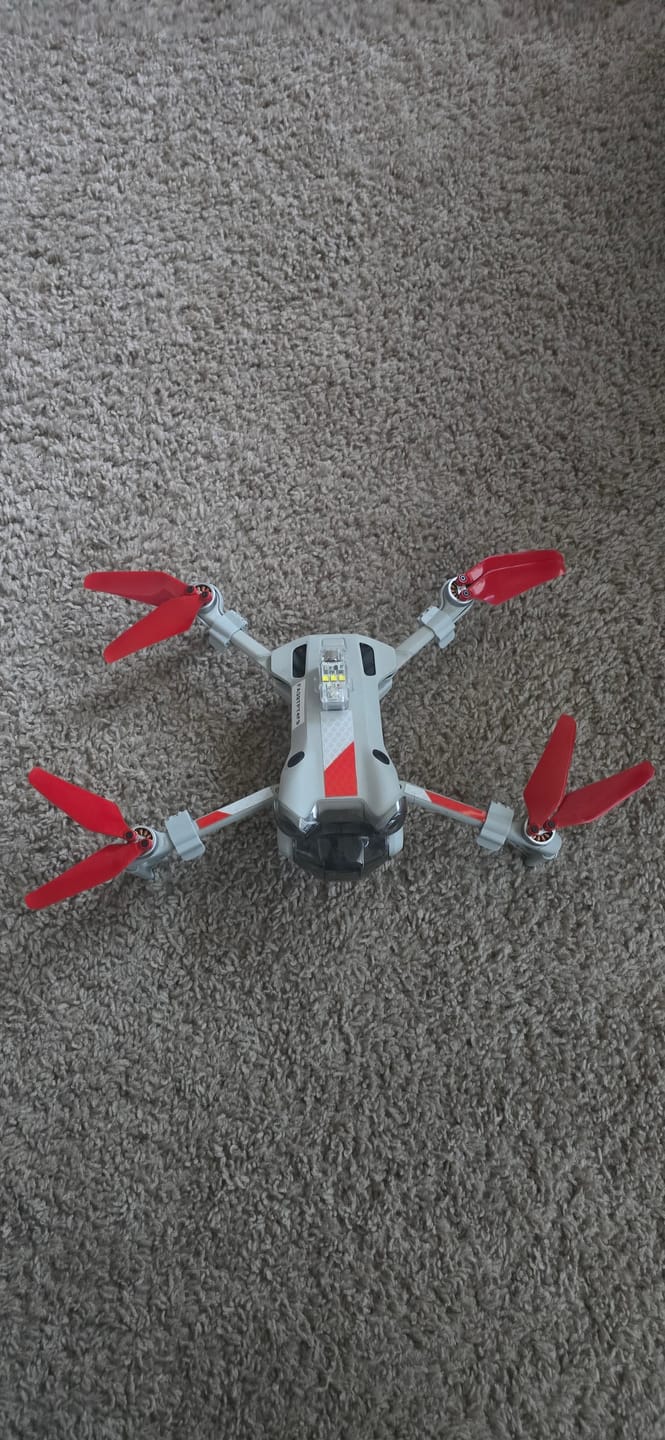 Customer photo review of DJI Mini 4 / 3 Pro SUPER STEALTH Upgrade Propellers - x4 Red
