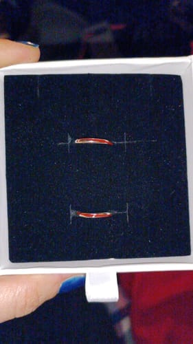 Customer photo review of Anello "Filo Rosso Del Destino"