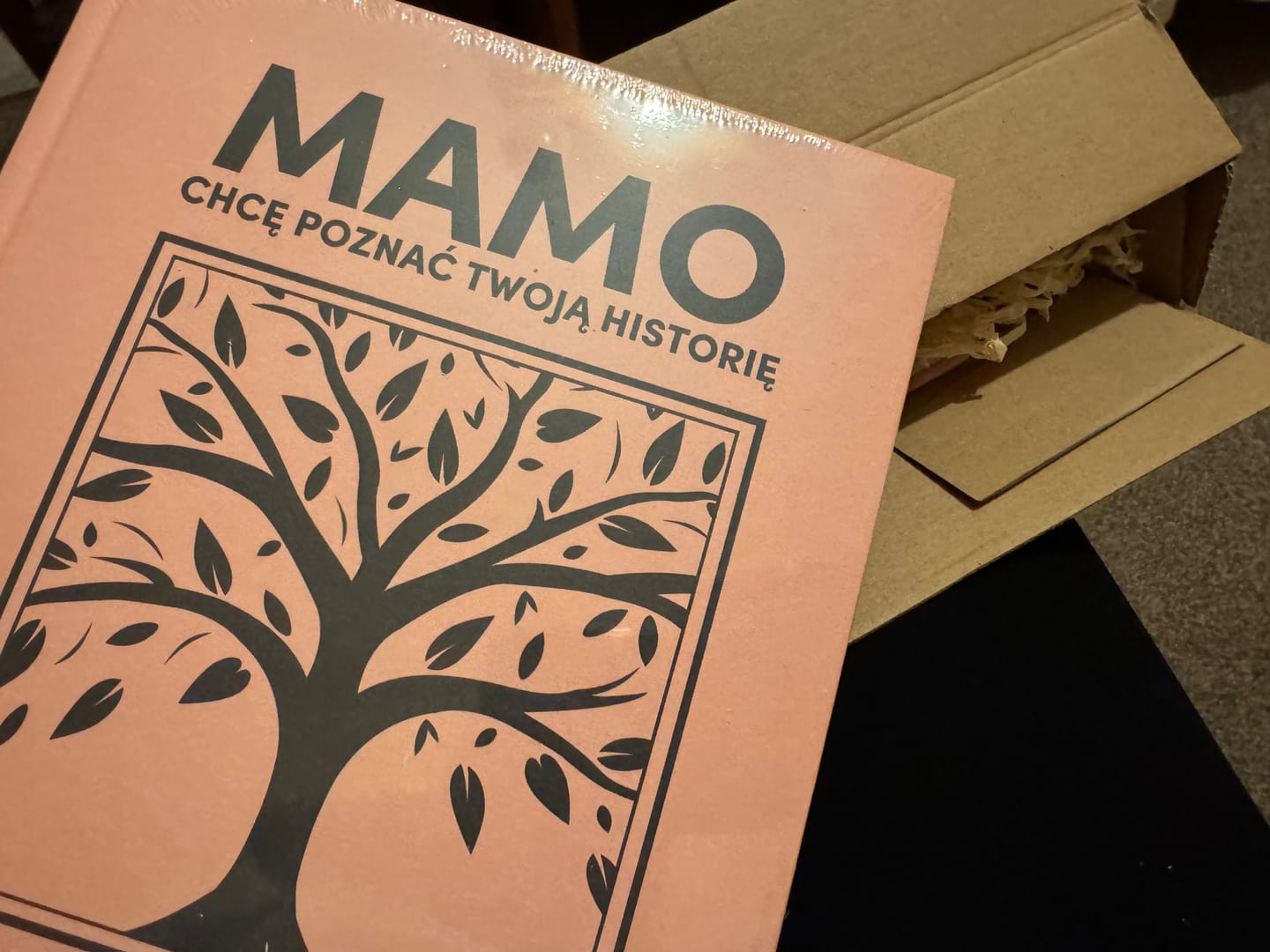 Customer photo review of MAMO chcę poznać Twoją historię - Książka na Pokolenia