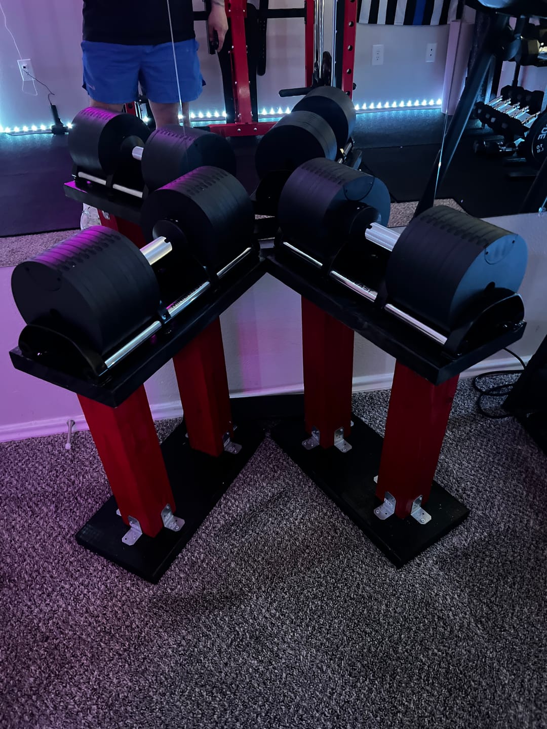 Customer photo review of MB PRO Adjustable Dumbbell 100lb