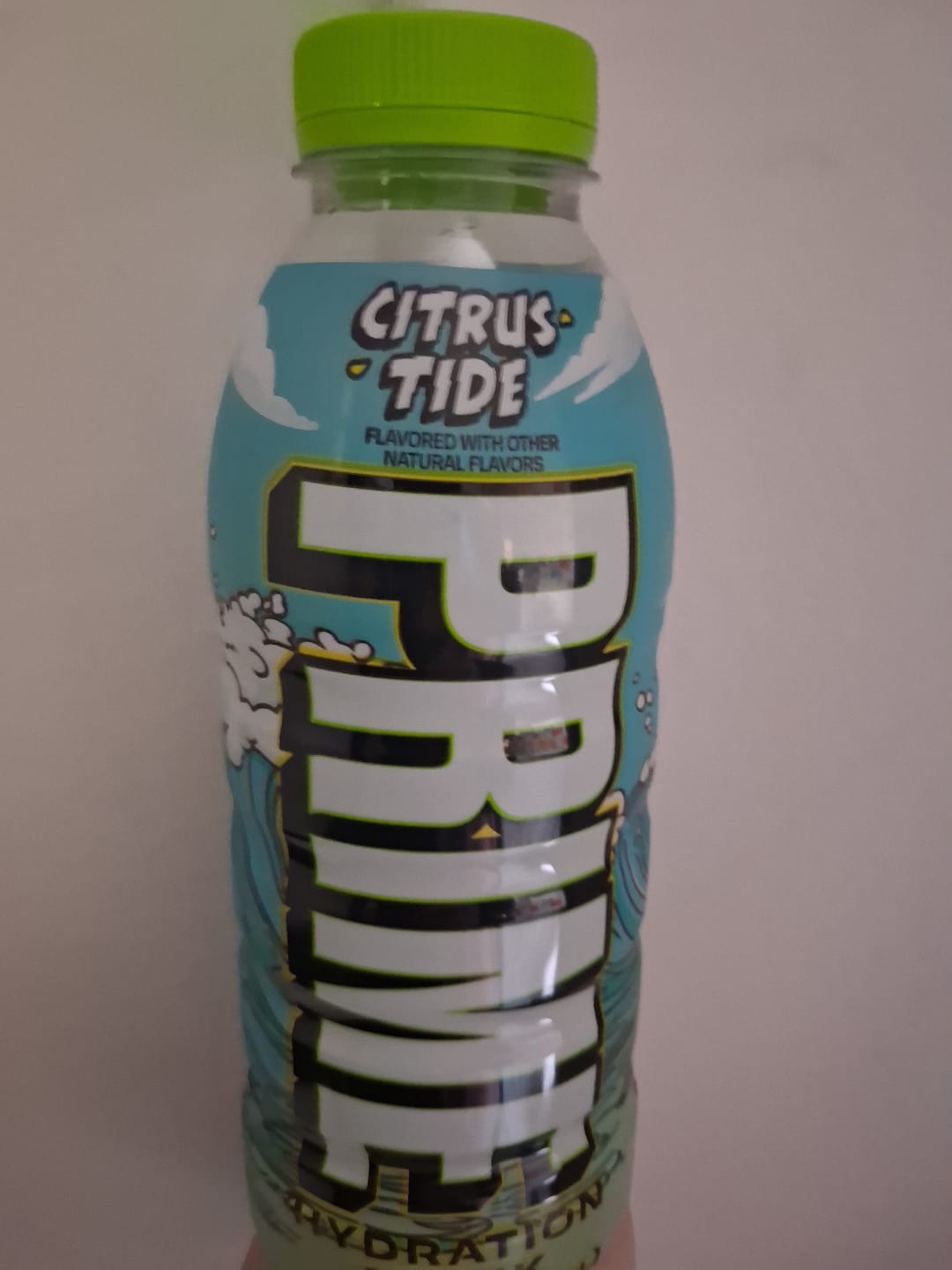 Customer photo review of 🏝️ PRIME Hydration – Citrus Tide (Limited Edition) 🍋🌊