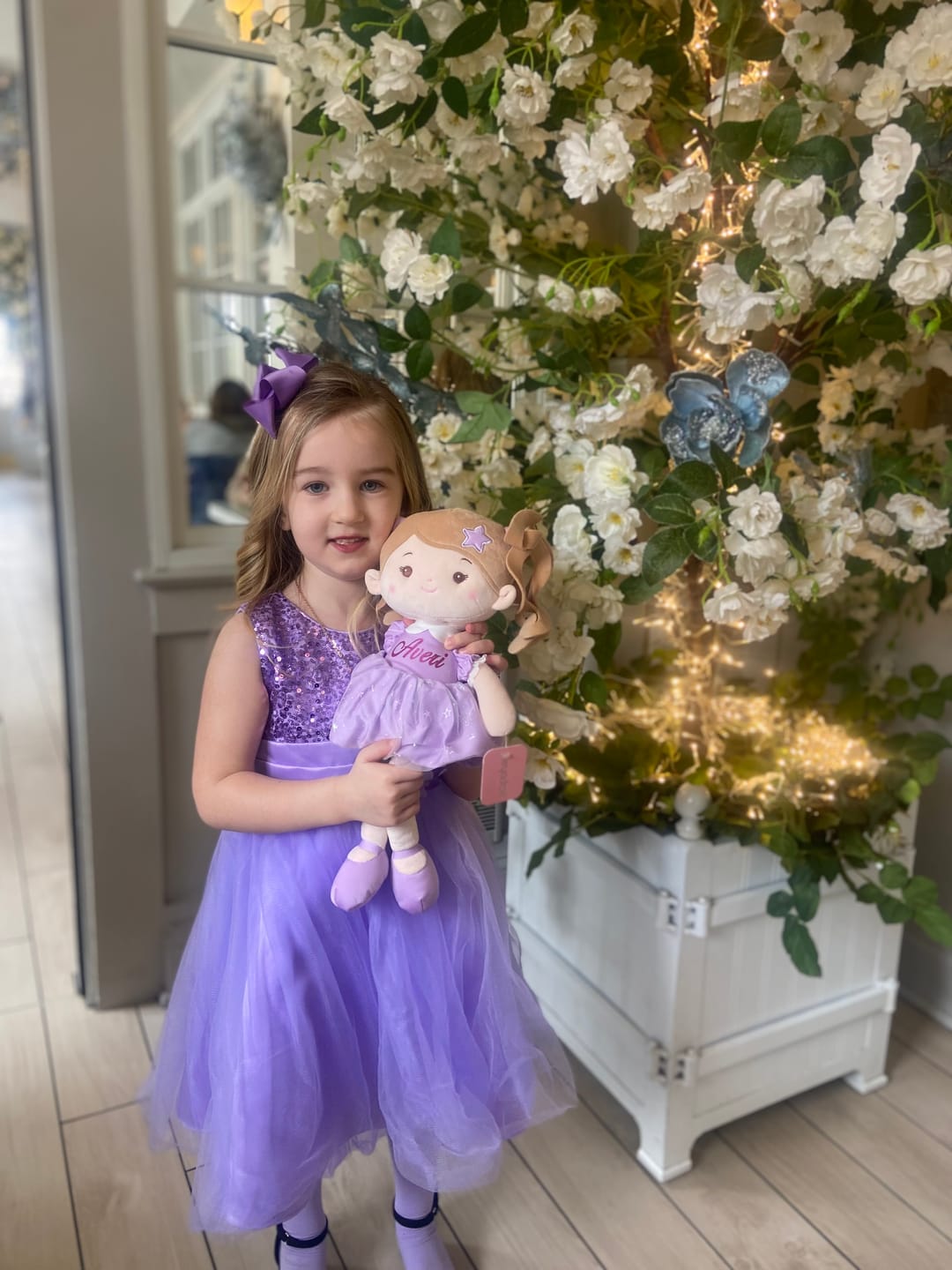 Customer photo review of Personalized Princess Starlet - Purple