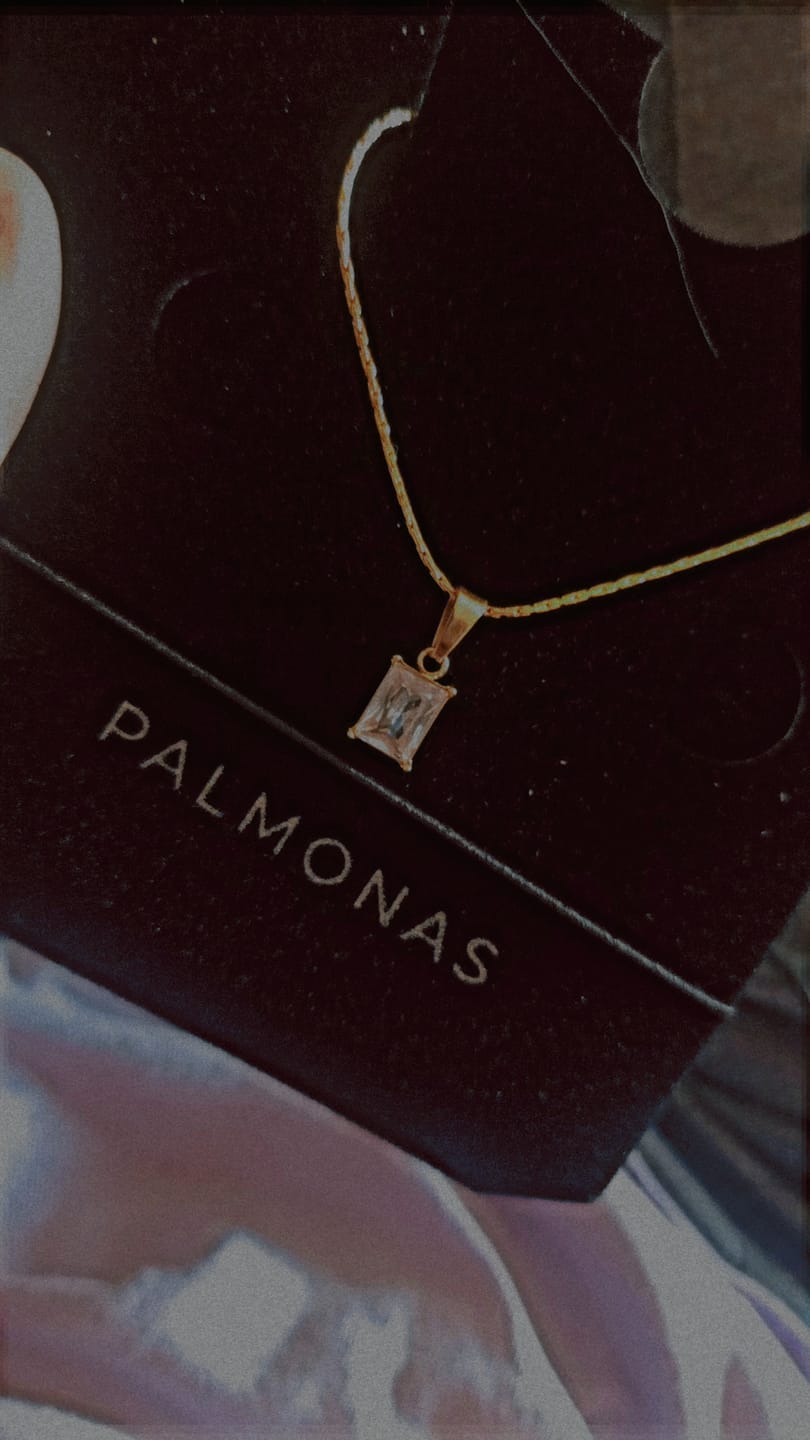 Customer photo review of Delicate Moonstone Necklace