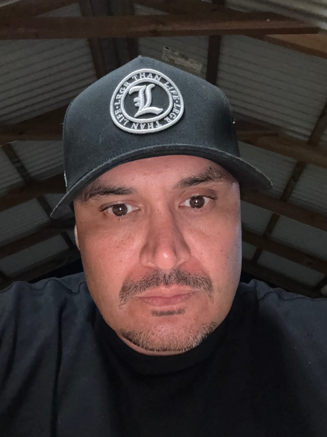 Customer photo review of A-FRAME HAT - BLACK