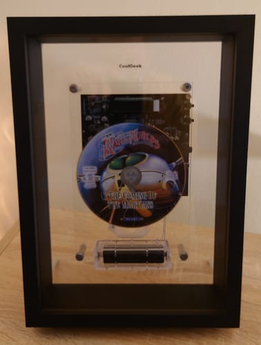 Customer photo review of M1 Music Frame CD Player