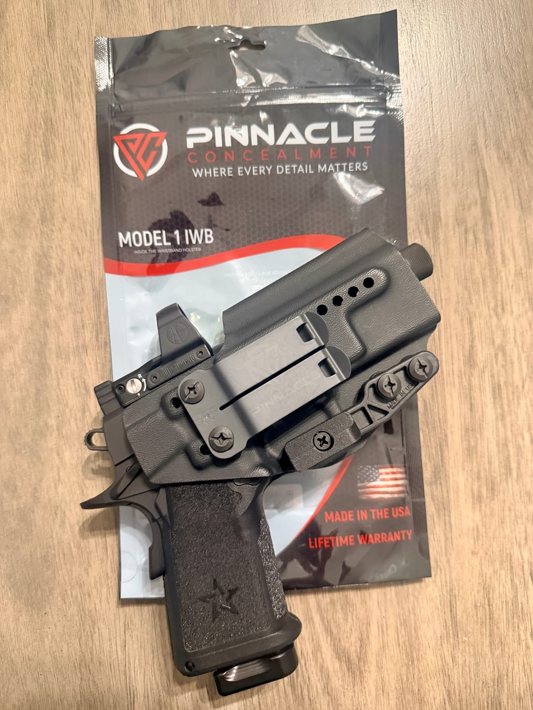 Customer photo review of Staccato CS 3.6" (2024) - Model 1 IWB- Non Light Bearing