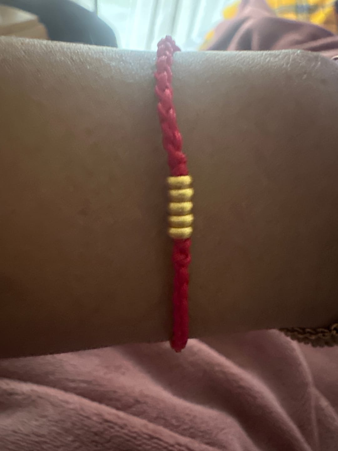 Customer photo review of Tibetisches Kraftarmband