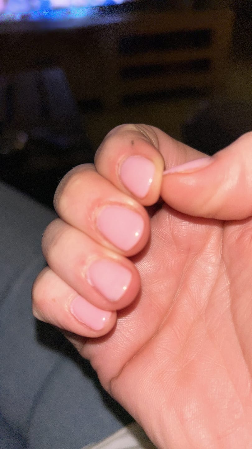 Customer photo review of Warm Nude Dipping Powder