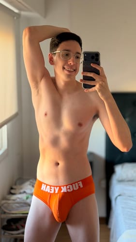 Customer photo review of ORANGE ORIGINAL BRIEF