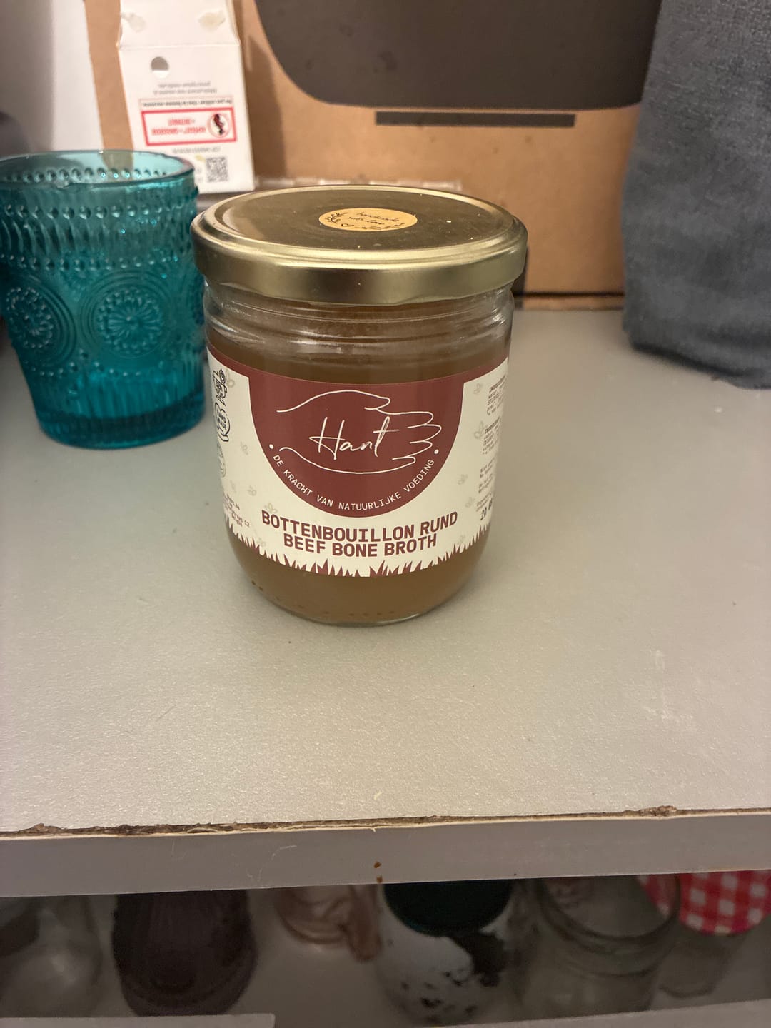 Customer photo review of Bottenbouillon - Rund - Bone Broth - Halal - Collageen - 400mL