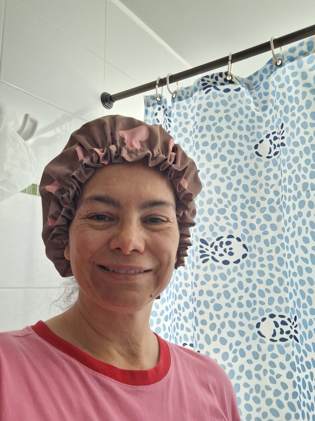 Customer photo review of Gorro para ducha