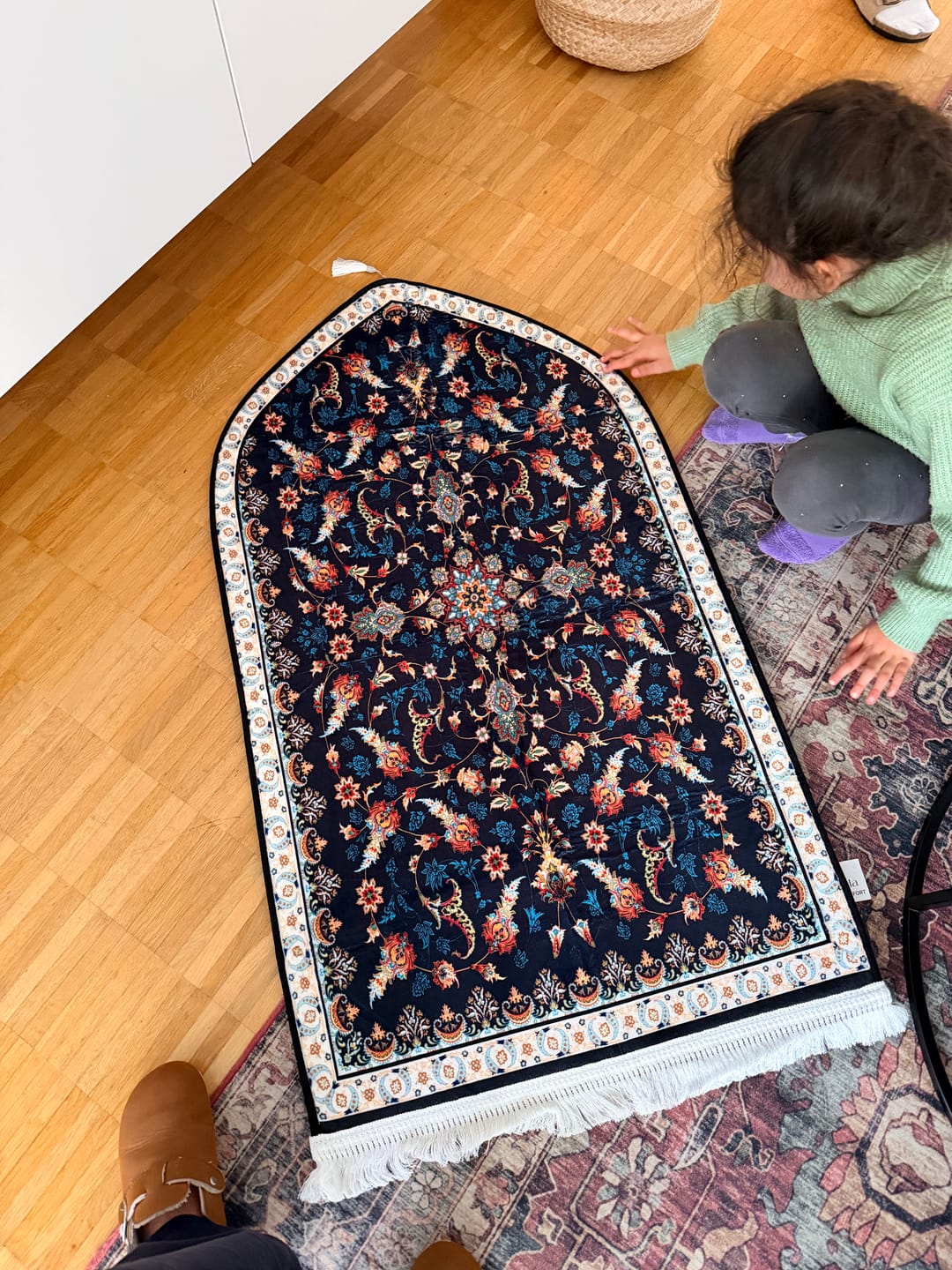Customer photo review of Firdaws  Padded Prayer Mat
