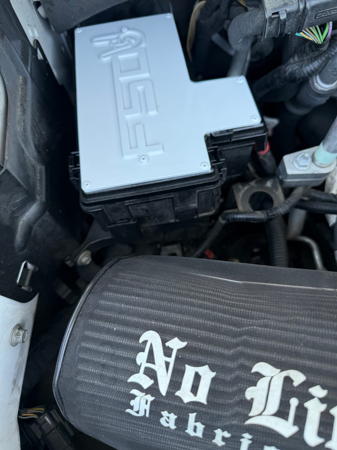 Customer photo review of FSD Fuse Box Cover Plates 2017-2019 6.7L Ford Powerstroke