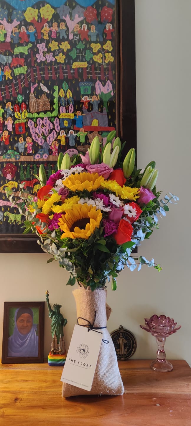 Customer photo review of Blossoming Affection// Bangalore (Copy)from fathers day collection
