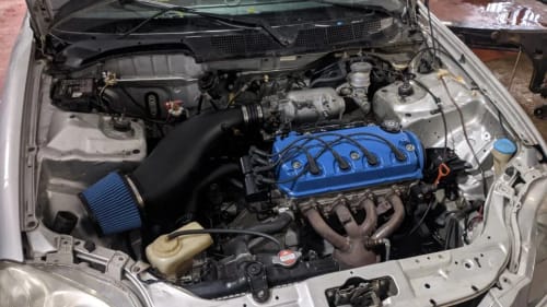 Customer photo review of Whale Penis Intake Kit for Honda Civic EG EK DC2 MB6 B16 B18 D16