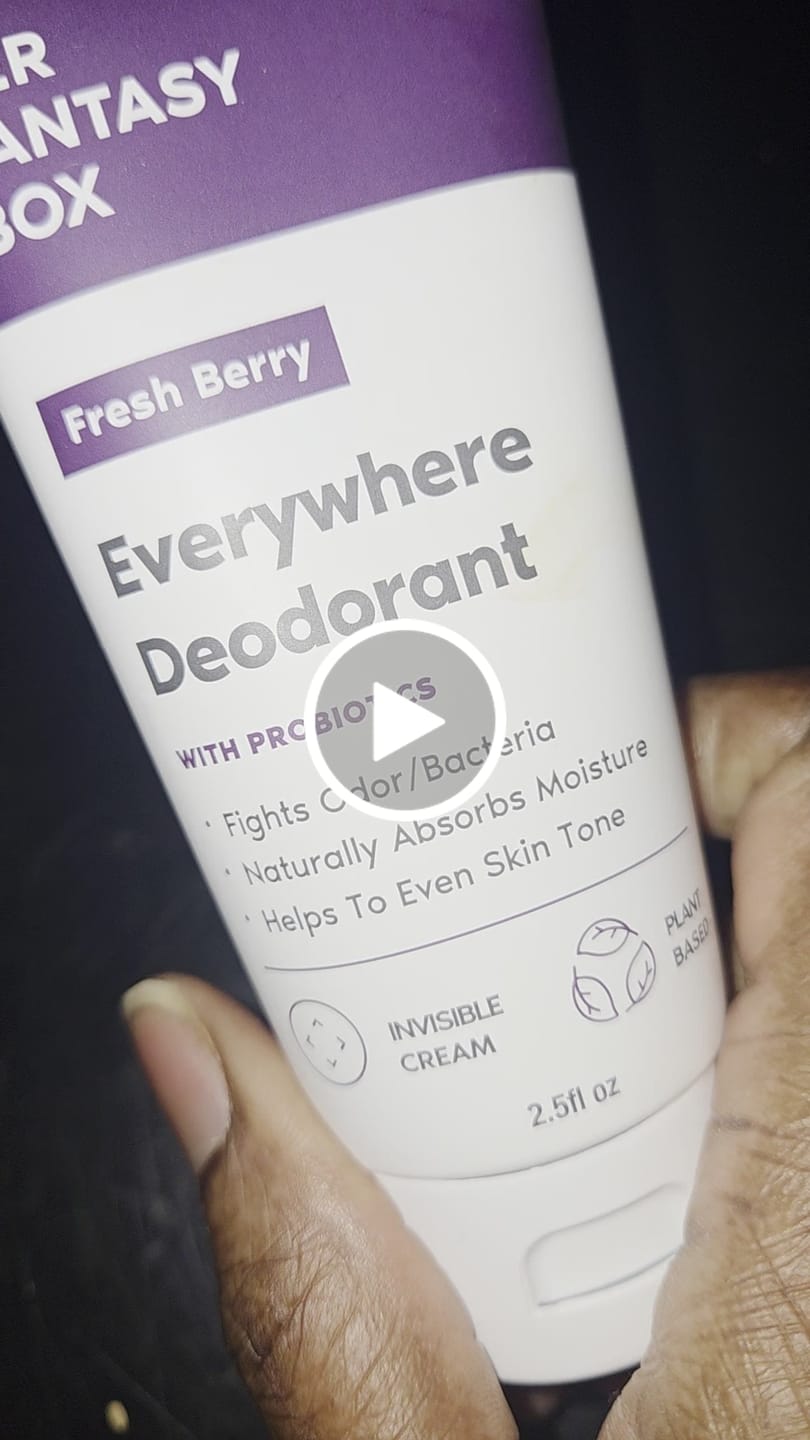 Customer video review of Everywhere Deodorant (Berry) - Long Lasting Odor Block