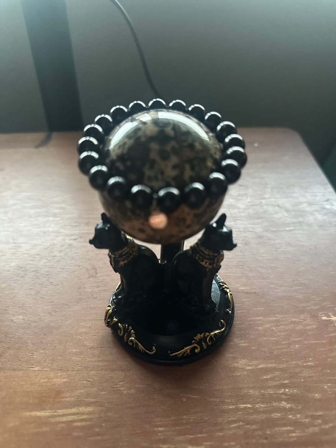 Customer photo review of Garnet Bracelet