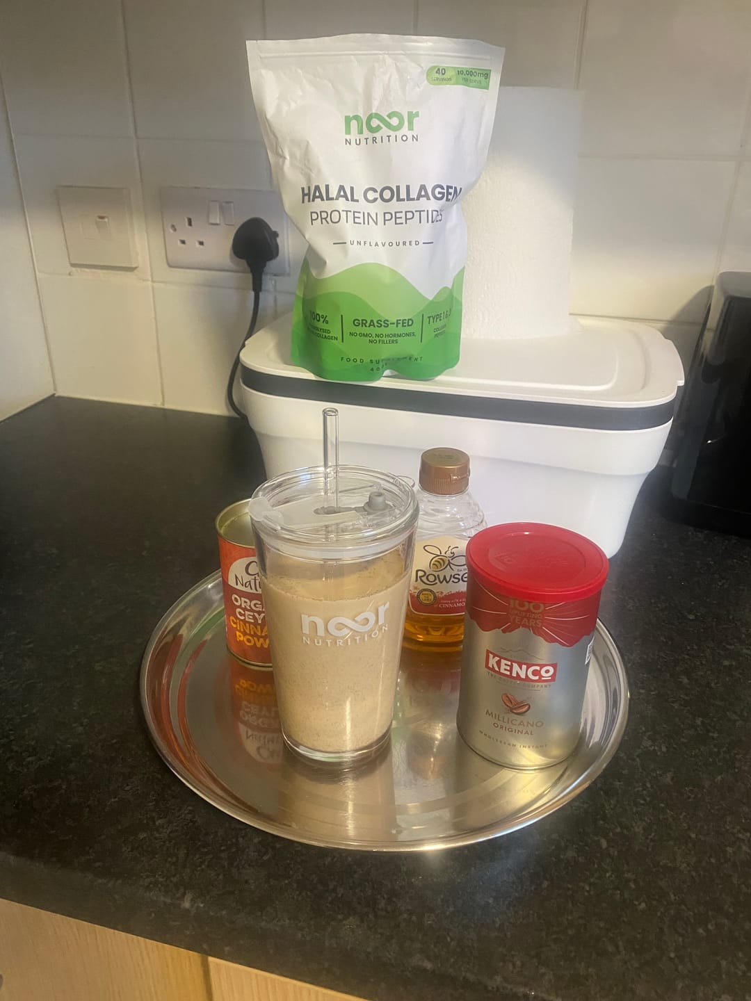 Customer photo review of Halal Collagen Powder