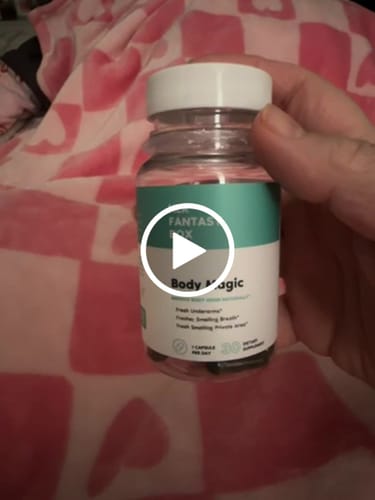 Customer video review of Body Magic Chlorophyll Pill - For Body Odor, Detox & Skin