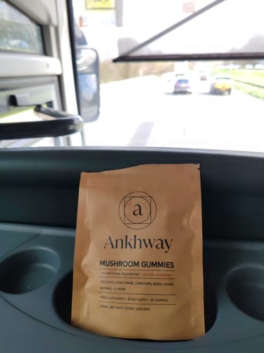 Customer photo review of Mushroom Gummies