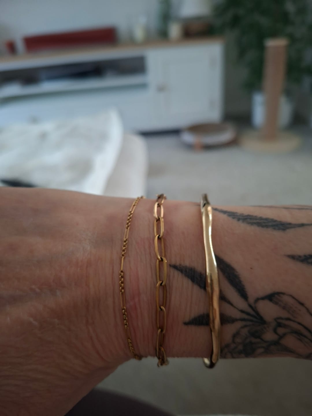 Customer photo review of Paperclip Bracelet