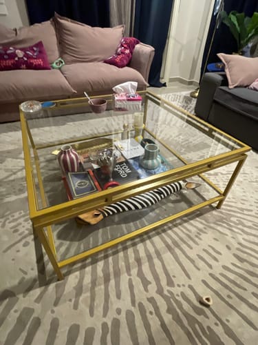 Customer photo review of ترابيزة قهوة 100×45سم - BHY310