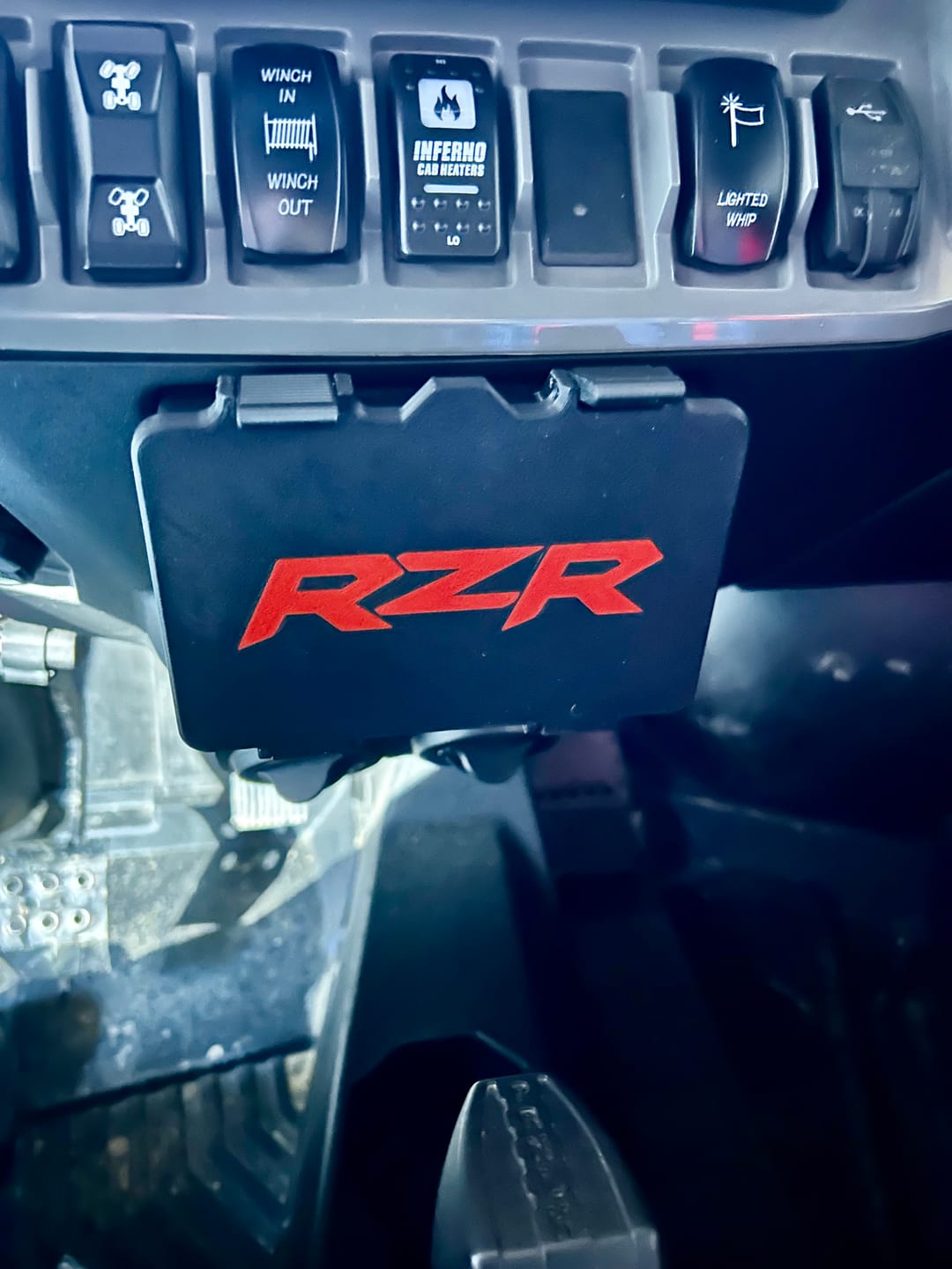 Customer photo review of Stash Box for 2024–2026 Polaris RZR XP 1000 – Factory-Fit Storage