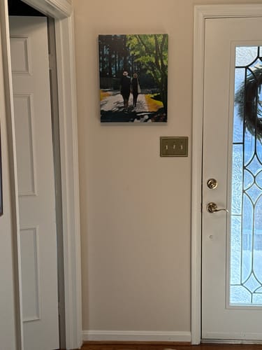 Customer photo review of 16x20 Gallery Wrapped Prints