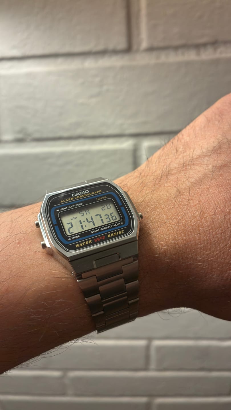 Customer photo review of Reloj Casio Vintage A164WA-1QJH Mercado Japonés JDM