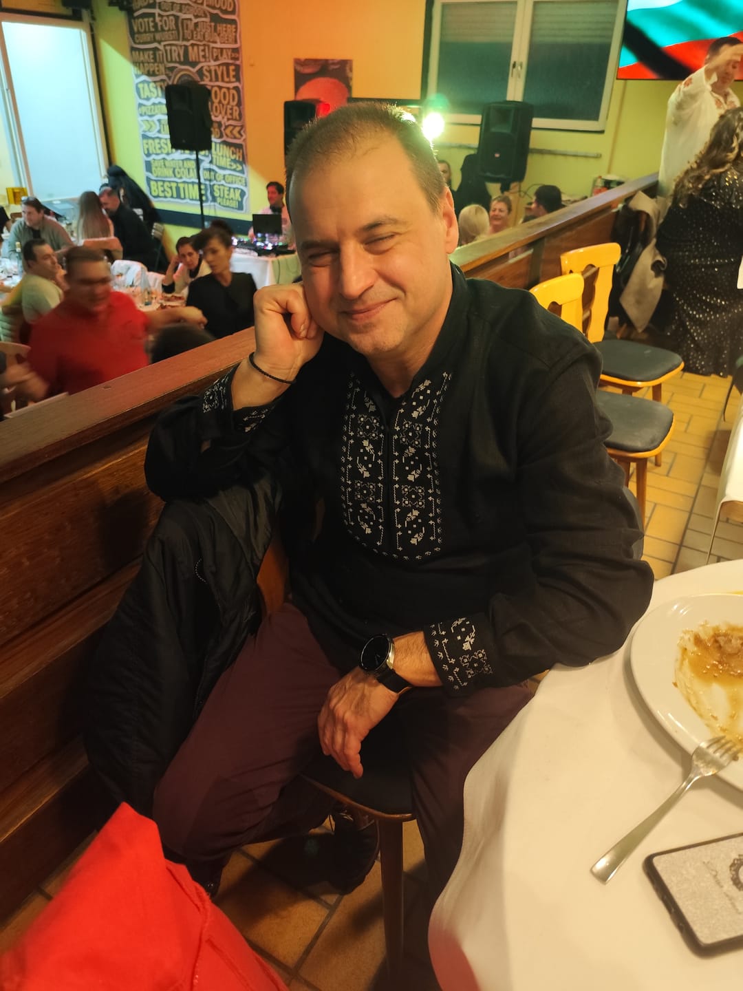 Customer photo review of Ленена риза с маншети "Защита"
