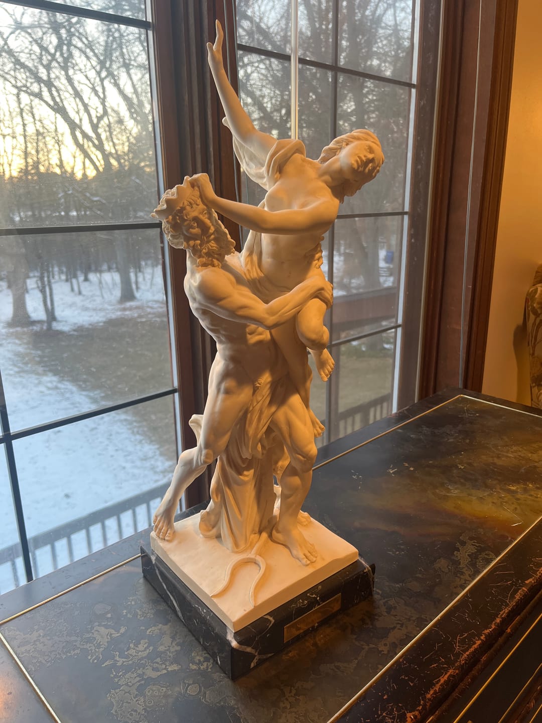Customer photo review of Ratto delle Sabine di Giambologna - Statua in marmo 68 cm